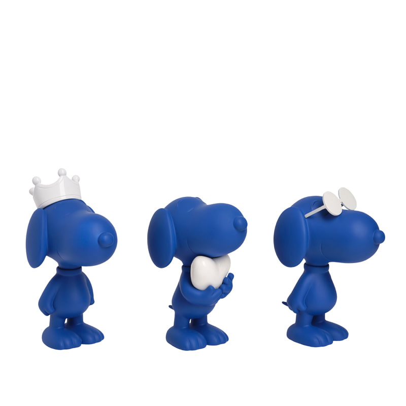 Snoopy Xs Blue Set of 3 Pieces스누피 엑스스몰 블루 세트