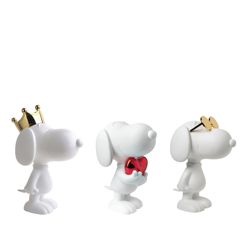 Snoopy Xs Chromed Set of 3 Pieces스누피 엑스스몰 크롬 세트