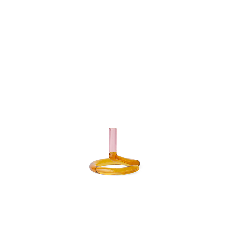 Two tone incense holder pink x yellow 투 톤 인센스 홀더