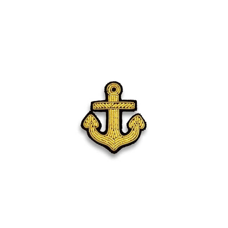 Golden Anchor Brooch황금닻 브로치