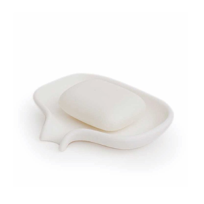 Silicone Soap Saver Dish White실리콘 솝 세이버 디시