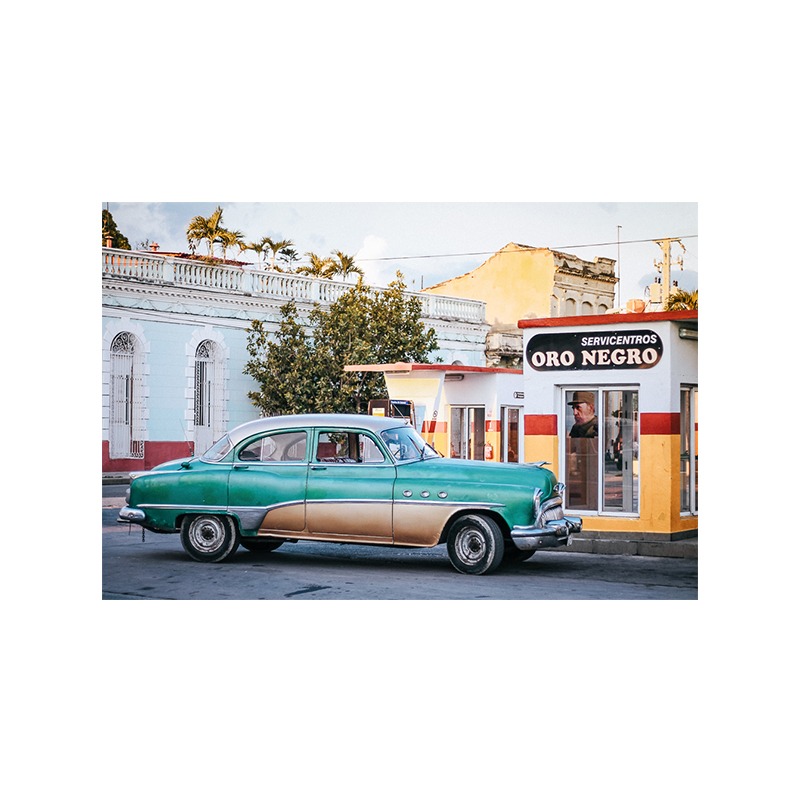 CARS OF CUBA N.1 2size카 오브 쿠바 넘버 원17234 (프레임 선택시 주문제작)